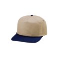 thumbnail image 1 of Top Headwear Twill Golf Cap - Khaki/Navy, 1 of 1