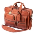 thumbnail image 1 of Claire Chase 151E-saddle Executive Computer Briefcase - Saddle, 1 of 1