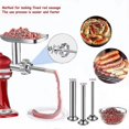 thumbnail image 3 of Metal Food Grinder Attachment For Kitchenaid Stand Mixer,meat Grinder-subaoe High quality, 3 of 5