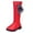 Red, variant on UngA Knee High Boots for Girls Kids Fashion Low Heel Winter Boots Side Zipper Tall Girls Boot (Toddler/Little Kid/Big Kid),Size 9