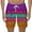 Dark Purple1, variant on NAFUU Mens Swim Trunks Ice Cream Beach Shorts Trendy Holiday Casual Board Shorts Quick Dry Swimsuit Swimwear Bathing Suit Sports Gym Trousers