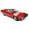 thumbnail image 6 of Autoworld AMM1299 1972 Plymouth Road Runner GTX Rallye Stripes & Interior American Muscle Series 1-18 Diecast Model Car, Red & White, 6 of 11