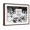 Brown Frame, variant on Art.com Striking Employees of NYC Woolworth's Demand a 40 Hour Work Week, 1937 Photo, 16" x 12"