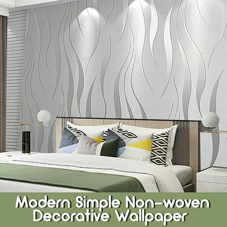 Modern Non Woven 3d Wallpapers Pattern Environmental Protection