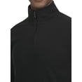 thumbnail image 6 of Chaps Men's & Big Men's Brushed Twill Quarter Zip, Sizes S-2XL, 6 of 7