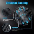 thumbnail image 4 of 5-3/4' 5.75 Inch Motorcycle Led Headlight With High Low Beam White Light 5.75 Inch Round Light, 4 of 5