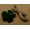 Dark Green, variant on 100 Pcs Heart Punched Rectangular Hang Tag Wedding Favor Blank Tags with Free Natural Jute Twine - Colors Available