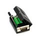 thumbnail image 3 of Adaptador VGA TUNC 2 uds hdmi3 fila de conectores sin soldadura 15 pines 3 cabezales macho, 3 of 3
