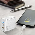 thumbnail image 1 of 65W USB C Phone Charger Compact Wall Cube Fast Charging Block with LED Indicator, 1 of 4