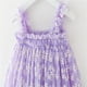 thumbnail image 4 of Odeerbi Niñas Verano Floral Tul Tutu Vestido Tank Vestido Cake Puffy Vestido Sin Mangas Tirante Malla Vestido de Sol, 4 of 5