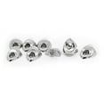 thumbnail image 4 of DRAFIDEEP 8Pcs Stainless Steel Glass Clamp Bracket for Securing Glass Shelf 1.18 * 1.18 * 0.79in, 4 of 8