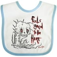 thumbnail image 3 of Inktastic Feels Good Boys or Girls Baby Bib, 3 of 4