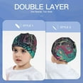 thumbnail image 6 of Rocae Cartoon Art Skull for Kids Winter Beanies Weather Hats Boys Girls, 6 of 7