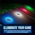 thumbnail image 5 of Skip's Garage Hardwork Outdoor Cornhole Board Set Include Hole Lights Backyard 2x4, 5 of 5