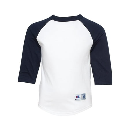 champion t13y youth raglan baseball t-shirt (Best Youth Baseball Uniforms)