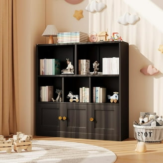 Ecr4Kids Colorful Essentials Kids Bookshelf, 4-Tier, Multiple