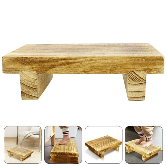 Raindrops Foot Stool Kids Step Bench Bedside with Handle Stools for Adults Elder