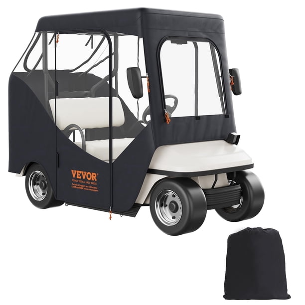 Carcasa para carrito de golf VEVOR para 2 pasajeros, coche club, 600D, poliéster