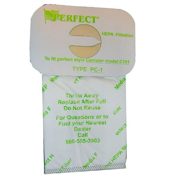 9 Compatible with Electrolux Canister Style "C" HEPA Filtration Vacuum Cleaner Bags made by Per... Vacuum Cleaner Attachments