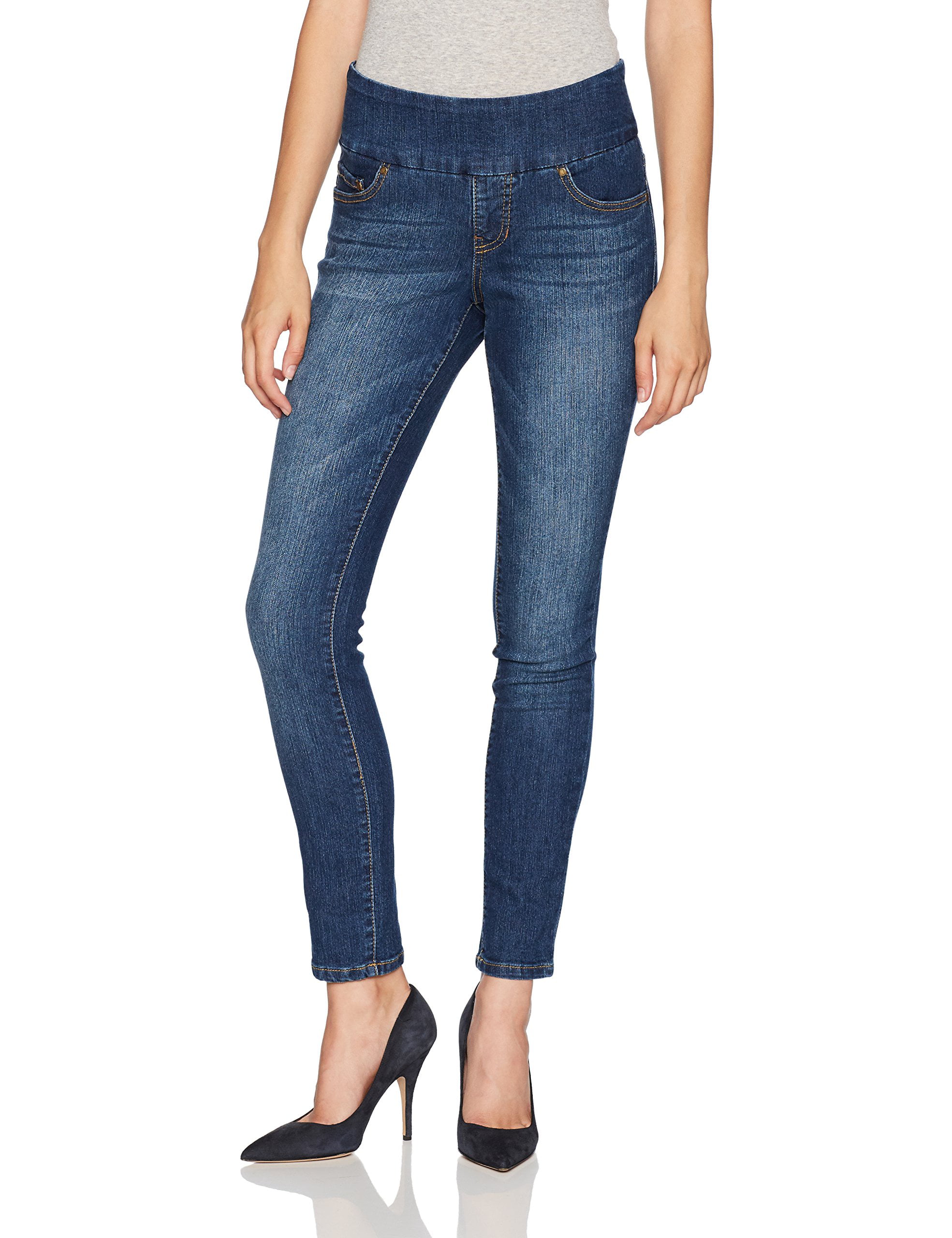 JAG Jeans - Womens Jeans Petite Skinny High-Rise Stretch 10P - Walmart ...