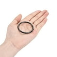 thumbnail image 4 of Uxcell 1.5" ID 0.15" Thickness Metal O Ring Iron Black 10 Pack, 4 of 4