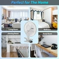 thumbnail image 3 of Comfort Zone 6" 2-Speed Clip-On Fan, 3 of 7