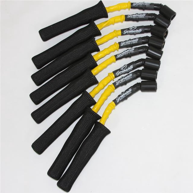 Granatelli Motor Sports Coil-Near-Plug Connection Kit, High Temperature for Cars - Yellow & Black