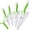 Green, variant on Ceramic Knives Set with Covers for Kitchen.6",5",4",3" in Paring Knife