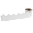 thumbnail image 3 of WORGEOUS White Coated Paper Bulletin Board Borders for Classroom Decor 1 Roll Scalloped Borders, 3 of 6