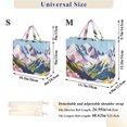 thumbnail image 2 of FORMRS Womens Corduroy Tote Bag Crossbody Shoulder Handbag with Pocket, Abstract Mountain, 2 of 7