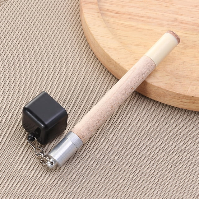 OUNONA 30Pack Billiard Chalk Holder for Pool in Small Size with Pricking Pin Feature
