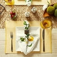 thumbnail image 3 of Design Imports DII Honey Gold Eco-Friendly Chambray Fine Ribbed Placemat 6 Piece, 3 of 4