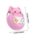 thumbnail image 4 of Funda Protectora de Silicona Suave para Dispositivos Electrónicos de Mascotas | Protección Integral de 360 Grados | Portátil con Cordón | Resistente a Caídas y Arañazos | Diseño con Personajes Adorab, 4 of 4