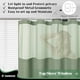 thumbnail image 4 of Dynamene Cortina De Ducha De Tela Con Forro A Presión Cortinas De Ducha De Hotel De Gofre Verde Salvia Para Baño Juego De Forro De Cortina De Ducha De Tela Impermeable Lavable Con Gancho De Plástico V, 4 of 5