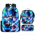 thumbnail image 1 of [Fast Delivery] Sonic Game Cartoon Children‘s Student Backpack Lunch Pencil Case Three-piece Schoolbag, 1 of 7
