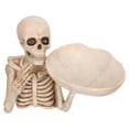 thumbnail image 2 of PENGXIANG Storage Skeleton Holder Bowl Statue Serving Box Container Bread Desktop Plate Halloween Sundry Jewelry Cake Resin Snack, 2 of 6