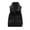 Black, variant on Hueook Winter Vest for Women Lightweight Warm Winter Coats Polar Soft Vests Outerwear with Zip Up Pockets Sleeveless Jacket for Winter 50% Off Clearance