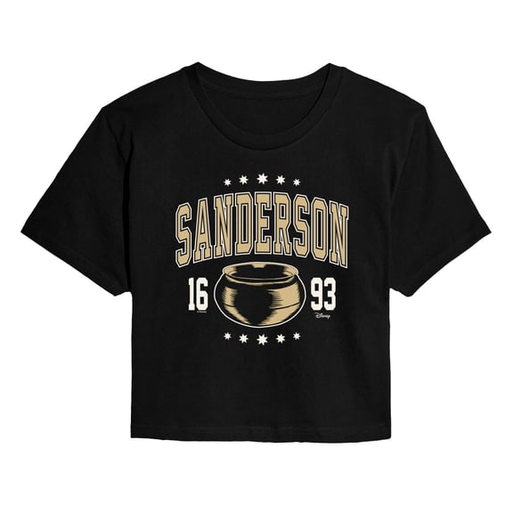 Hocus Pocus - Sanderson Collegiate - Juniors Cropped Graphic T-Shirt