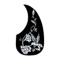 thumbnail image 1 of 10 Pcs Autocollant de Protection Paster Exquis Instruments Accessoires Anti-Rayures Couverture Anti-Poussière Résistance à l'Usure Guitare Fournitures Noir / Argent Hummer, 1 of 9