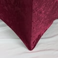 thumbnail image 3 of Your Chair Covers - Velvet Spandex 8 Ft Rectangular Table Cover Burgundy, 3 of 3