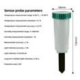 thumbnail image 5 of Lepmerk Moisture tester, Soil Tester Lawn Tester Flowers Soil Meter Soil Moisture Tester Temperature And Tester Soil Humidity Meter Smart Wifi Wireless Soil And Humidity Wifi Wireless Dsfen, 5 of 5