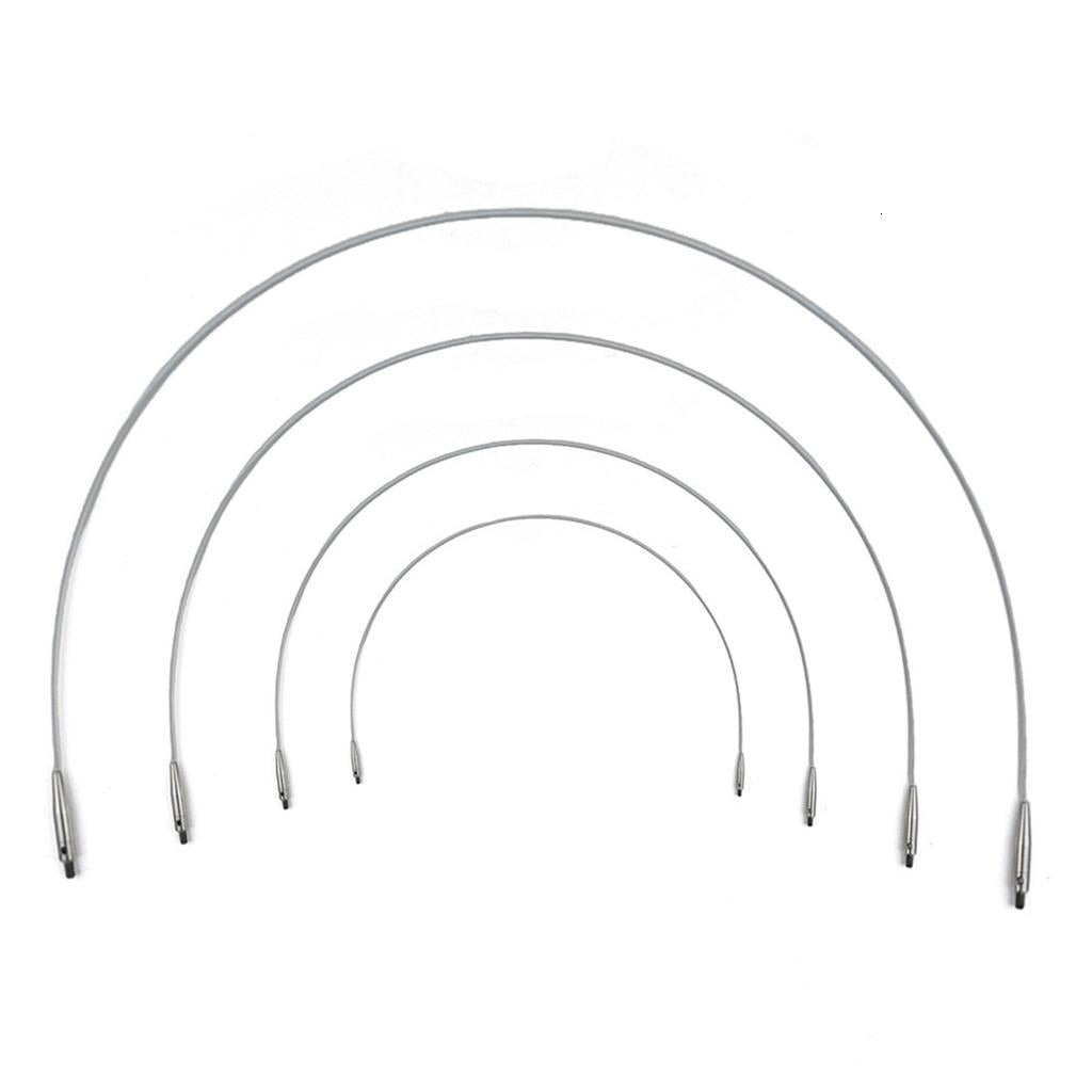 SIEYIO Circular Knitting Needle Set Short Square Knitting Needle Interchangeable Circular Needle Size 3.5mm-8.0mm Knitting Tool