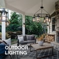 thumbnail image 2 of Hinkley Lighting - One Light Wall Mount - Augusta - Brass Outdoor Lantern, 2 of 11