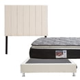thumbnail image 1 of Colchón Matrimonial + Box Dolum + Cabecera Argos Spring Air Dicasa Omega, 1 of 8