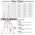 thumbnail image 3 of Qiopertar Mode Femmes Imprimé Col Rond Pull Tops Manches Longues Blouse Confortable Chandail en Molleton Offres de la Semaine Liquidation Moins de 5$ jusqu'à 90 % de Réduction, 3 of 5