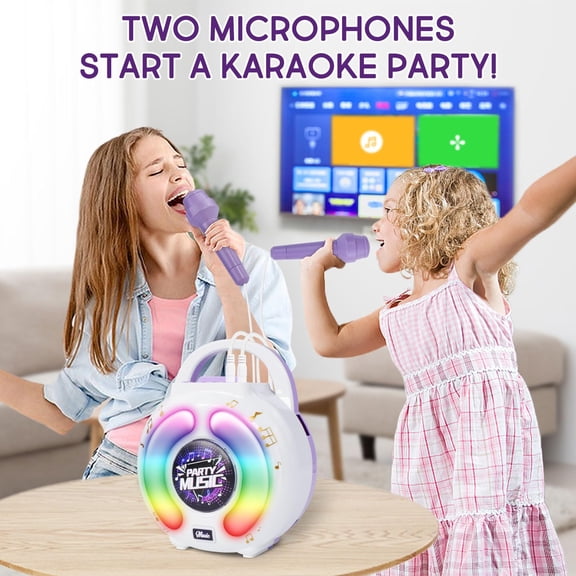 Viflosae Bluetooth Speakers Wireless Outdoor Bluetooth Speakers Connect Bluetooth Karaoke Speaker Effortless Singing High Bluetooth Karaoke Like Sound for Gaming, PC Setup, and Desktop Use