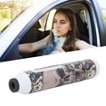 thumbnail image 2 of Luniquz Handheld Car Ashtray Safety Protection Lightweight Portable Large Capacity Mini Car Cigarette Ashtray For Home Smoking Area Skeleton, 2 of 7