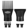 thumbnail image 1 of Miangastore Blow Dryer Attachments 6Pcs Flat And Comb Shapes For Home Users, 1 of 9