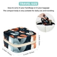 thumbnail image 5 of Squirrel Travel Portable Jewelry Organizer: Square Jewelry Box Storage Case and Display for Rings, Earrings, Necklaces, Bracelets, and More - Suitable for Girls and Women, 5 of 6