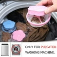 thumbnail image 6 of Luxtrada 4 Pcs Reusable Washing Machine Universal Float, Filter Bag Laundry Ball, Floating Pet Fur Catcher Filtering Hair Removal Device Wool Cleaning Supplies for Household Tool (Blue), 6 of 9